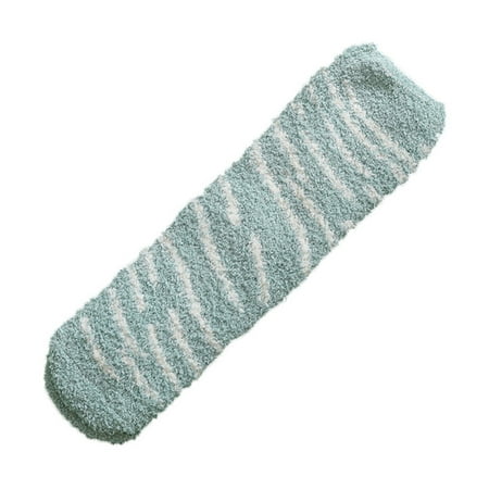 

Winter Cats Claws Cute Thick Warm Sleep Floor Socks Mid-tube Women Velvet Socks 2 Pair
