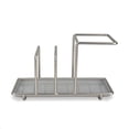 thumbnail image 4 of 3 compartment Satin Nickel Sink Organizer, 4 of 5