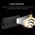 thumbnail image 3 of Yivibe Cargador Power Bank, Estuche Power Bank Dual USB 20000mAh Ahorro de energía Carga rápida compacta para Viajes Deportivos(Negro) Eotvia No, 3 of 8