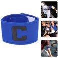 thumbnail image 3 of Weiweiguan 3pcs Creative Football Game Armbands Captain Mark Bands for Football Team, 3 of 6