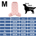 thumbnail image 2 of Pijamas De Costilla para Perro Gato Adorable Mono para Perro Sin Mangas Camisas De Gato De 2 Patas para Monos De Verano Transpirable EnfriamientoPinkM, 2 of 5