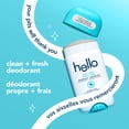 thumbnail image 3 of hello Clean + Fresh Aluminum Free Deodorant for Women and Men, 73 g, 3 of 9