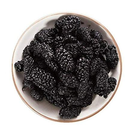 Greenlike Organic Dried Mulberry Fruit Dried Chinese Herbs Sang Shen 10oz ??Dried Organic Mulberry, Black,