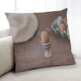 thumbnail image 1 of Ahgly Company Foods Egg Indoor Throw Pillow, 18 inch by 18 inch, 1 of 6