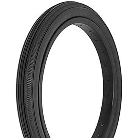Bike Tire, Bicycle Tire 16 x 1-3/4 S7 Black/Black Side Wall. 16" Slick III Tire 16 inch by 1-3/4 inch
