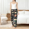 thumbnail image 5 of Uemuo Vegetable Quiche Pattern Women's Wide Leg Palazzo Lounge Pants with Pockets Light Weight Loose Comfy Casual Pajama Pants-XX-Large, 5 of 9