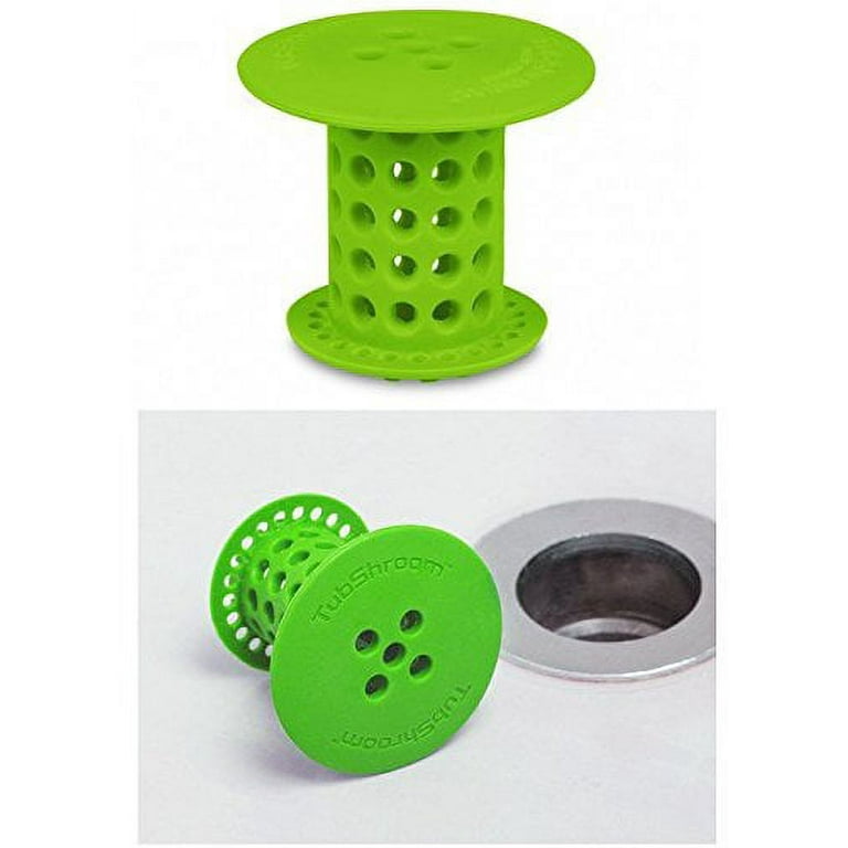 TubShroom TSCLE454 Hair Catcher Natural Silicone Natural