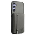 thumbnail image 4 of ELEHOLD For Samsung Galaxy A16 5G Wallet Case Cover, Shock-Absorbent PU Leather Card Pocket Anti-Scratch Anti-Fingerprint Credit Card Slot Wallet Case,Gray, 4 of 12