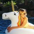 thumbnail image 4 of GoFloats Unicorn Party Tube Inflatable Raft, 4 of 6