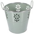 thumbnail image 4 of Pot de Fleurs Polyvalent pour Succulentes, Pot Rétro en Fer, Seau à Fleurs Ajouré, 4 of 9
