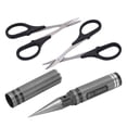 thumbnail image 1 of RC Curved Scissors, High Strength Labor Saving RC Hole Puncher Kit  For Remote Control Drone Black, 1 of 8