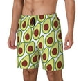 thumbnail image 2 of Daiia Avocado Mens Swim Trunks Swim Shorts Quick Dry Swim Shorts with Mesh Lining Pockets-Small, 2 of 9