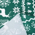 thumbnail image 5 of Christmas Tablecloth, Xmas Tree and Deer Design Square Table Cloth Waterproof Holiday Decorative Boho Table Cover for Outdoor, Indoor Party Kitchen Dining Room, 52 x 52 Inch, Green, 5 of 6