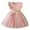 1#Pink, variant on Tiijoy Toddler Girls Glitter Rainbow Tutu Dress A-Line Mesh Princess Dress, Sizes 4-5