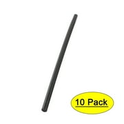 Unique Bargains 10 Pieces Black Hot Melt Glue Adhesive Sticks 7mmx190mm for Crafting Model