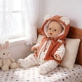 thumbnail image 1 of Juguetes, Educación, Muñeca Reborn, Ropa para Niña de 43 cm, Adecuada para Muñecas de Simulación de 18 Pulgadas, Ropa de Invierno y Primavera, Regalos de Juguetes, Rompecabezas, Ropa para Muñecas, 1 of 6