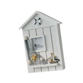 thumbnail image 1 of veasfak Mediterranean Style Key Cabinet Versatile for Living Rooms Apartment Doorway Seagull pattern, 1 of 7
