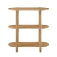 thumbnail image 2 of Bower Home Modern 32" Wood Bookcase in Toasted Oak, 2 of 7