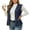 Navy, variant on Atkumj Women Vest Warm Loose Fleece Vest Women Casual Lightweight Solid Color Cardigans for Women for Fall Winter S
