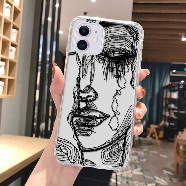Fundas estéticas para iPhone 14, 11, 13 Pro, Max, 12 Pro, XR, 7, 8, SE, 2022, 2020, X, Xs, 6, 6s Plus, 13, Mini Funda de silicona Fivean unisex