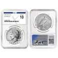 thumbnail image 3 of 2023 $1 Peace Silver Dollar NGCX MS10 FR X Label, 3 of 3