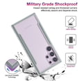 thumbnail image 2 of Allytechgroup for Samsung Galaxy S25+ Plus Case, Military Grade Shockproof Clear Case with Aluminum Frame & Soft TPU Bumper, Drop-Tested Protective Cover with Camera & Screen Guard Wireless Charging, 2 of 9