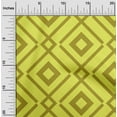 thumbnail image 2 of oneOone Rayon Yellow Fabric Geometric Sewing Material Print Fabric By The Yard 56 Inch Wide, 2 of 4