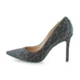 thumbnail image 2 of Sam Edelman Hazel Dark Brown Multi Stiletto Heeled Pointed Toe Slip On Pumps (Dark Brown Multi, 7.5), 2 of 8