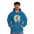 thumbnail image 4 of Card Game Stack Hoodie, Fun Draw 4 Stack Design, Retro Gaming Graphic, 4 of 5