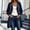 Navy, variant on NominalSnug Long Hoodies for Women Full Zip up Fleece Jacket Tunic Sweatshirts Fall Winter Fashion Clothes