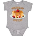 thumbnail image 3 of Inktastic Pancake Day Everyday- smiling stack of pancakes Boys or Girls Baby Bodysuit, 3 of 5
