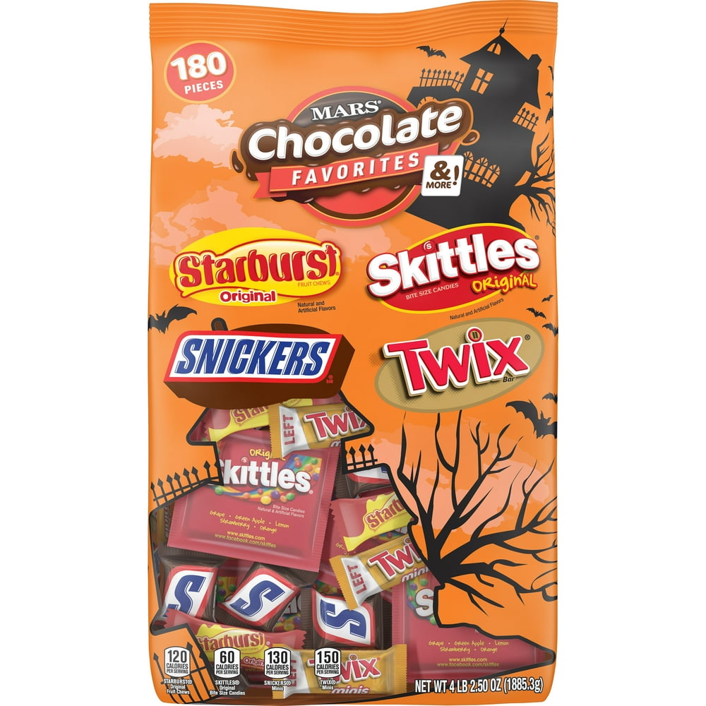 MARS Chocolate Favorites and More Halloween Candy Variety Mix Bag