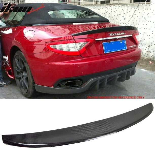 For 08 14 Maserati Gran Turismo Mc Gt S Ikon Style Trunk Spoiler Unpainted Abs Walmart Com Walmart Com