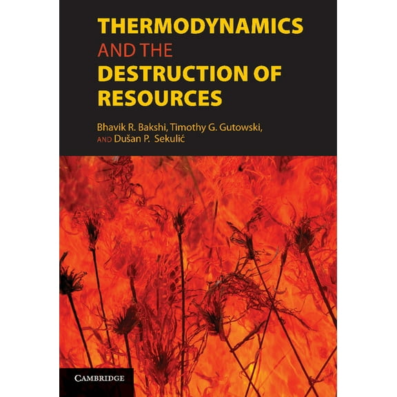 Thermodynamics and the Destruction of Resources, (Paperback)