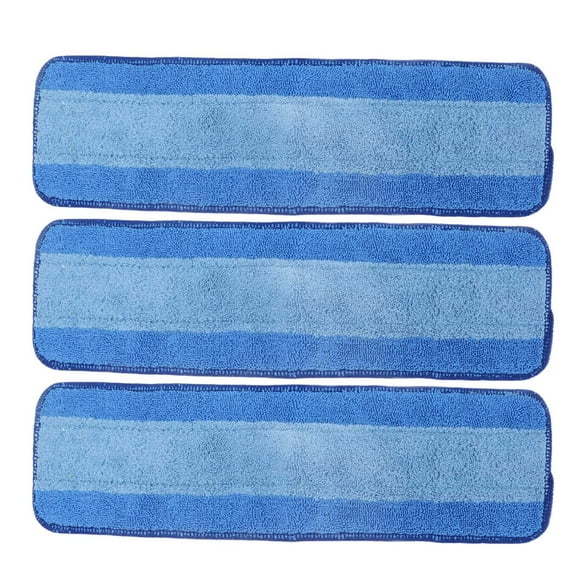 Mop Accessory,3PCS Wet Dry Dual Mop Pads Mop Dusting Pad Professionally Tested