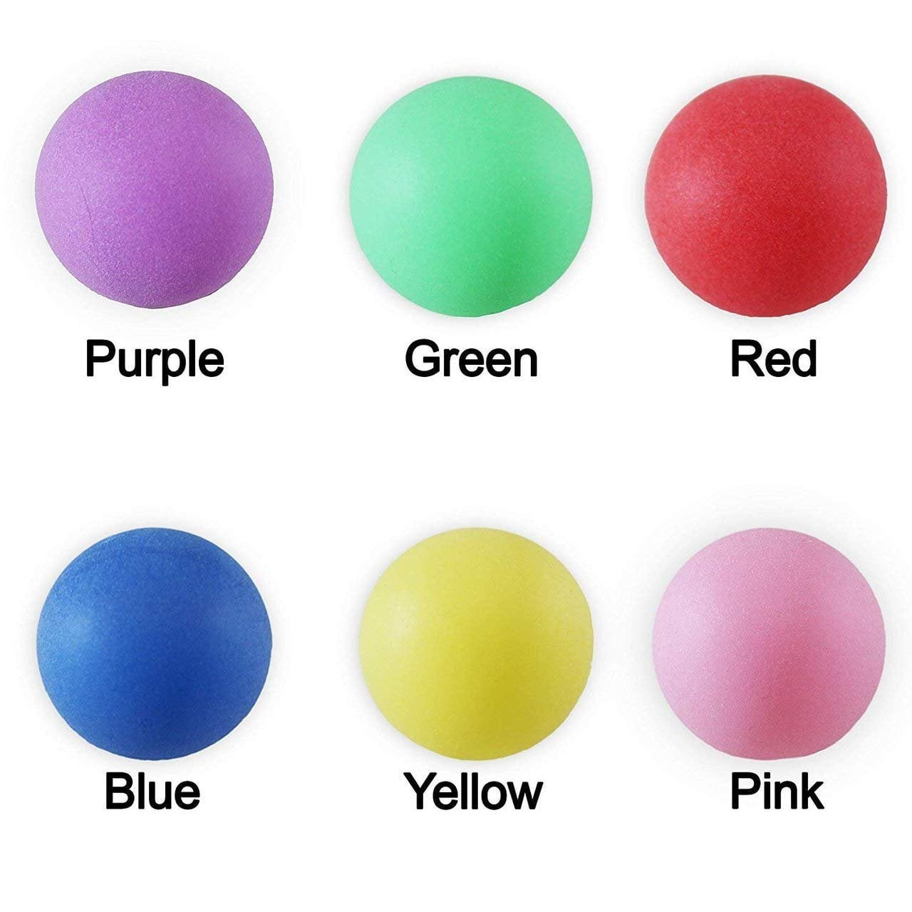 50 Assorted Beer Pong Balls Color Ping Pong Balls Washable