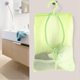 thumbnail image 4 of Sac de rangement en maille multi-usages à suspendre pour chaussettes, bas, soutien-gorge, sous-vêtements, salle de bain, vert clair, 4 of 4