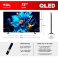 thumbnail image 4 of TV 75 Pulgadas Smart TV UHD 4K QLED 75Q63K Google TV, 4 of 5