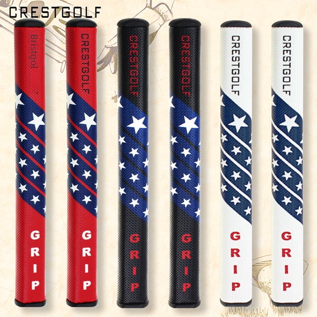 Premium Oversized Thickened Golf Putter Grip - Non-Slip PU Material for Enhanced Comfort & Swing Accuracy, Essential Golf Accessory with Three Color Choices (White), Ideal for Club Events, Gifts, and