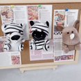 thumbnail image 5 of Muñeco de peluche de 10-12cm para niños, 1 piezas, hermano de la selva, tigre, elefante, mono, León, jirafa, leopardo, el mejor regalo, 5 of 5