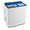 Blue & White, variant on Costway Portable Washing Machine with 18 LBS Washer 8 LBS Spinner Combo Twin Tub Washer Black & White