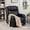 Black, variant on Faux Leather Power Lift Recliner Chair for Elderly,Electric Recliner with Infinite Position and Side Pocket,USB & Type-C Charge Ports, Black