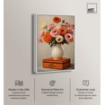 thumbnail image 2 of Beautiful Floral Vase and Box Canvas Print Fashion Art Prints by Art Remedy, White Frame, 30 x 45, 2 of 7