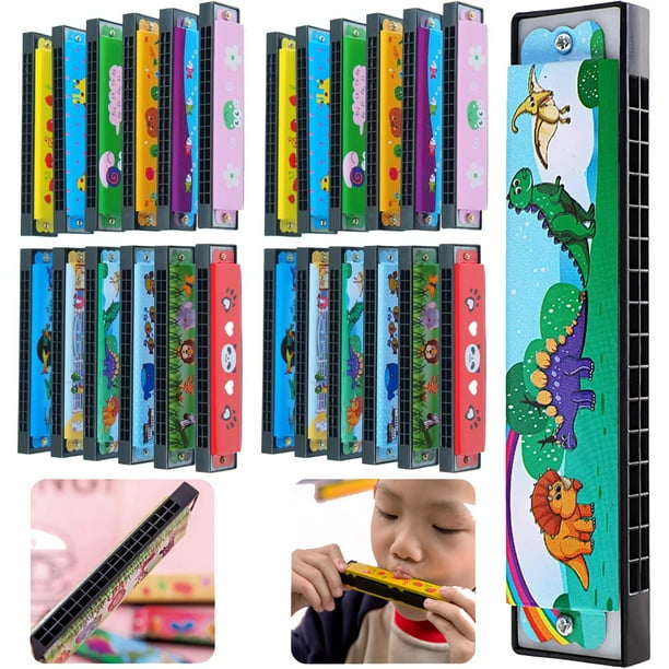 Harmonica Bertork Kids, paquete de 24 obsequios de fiesta para niños pequeños