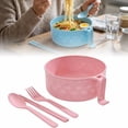 thumbnail image 2 of Ramen Bowl Set 2026 New Microwave Ramen Bowl Multifunctional Ramen Cooker Bowl with Handle for College Dorm Lightweight Ramen Bowl for Home Students Apartment, 2 of 9