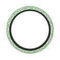 thumbnail image 2 of Lsque St Patrick's Day4 Ultra Soft Car Steering Wheel Cover for Women, Standard 15 inch Size for Truck Van SUV Auto, 2 of 8