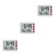 thumbnail image 5 of Bearachild Alarma digital Ángulo de plástico ajustable Pantalla acrílica de 7,48 pulgadas Proyector Reloj Oficina Hotel Higrómetro Relojes Type1 NO1, 5 of 6