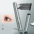 thumbnail image 4 of Iron Wand Mascara with Eyelash Curler, Black Washable Metal Mascara, Lasting 3D Curling Eyelashes, Waterproof Smudge-proof, Natural Thick Clear Lashes-looking, 4 of 6