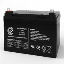 AJC Battery Compatible with Pride Mobility Victory 10 SC610 SC710 12V 35Ah Mobility Scooter Battery