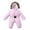 Pink, variant on Splozh Winter Clothes for Baby Boy Cute, Winter Infant Baby Boy Girl Romper Jacket Hooded Jumpsuit Warm Thick Coat Outfit Fleece Coat Jumpsuit,White,9 Months
